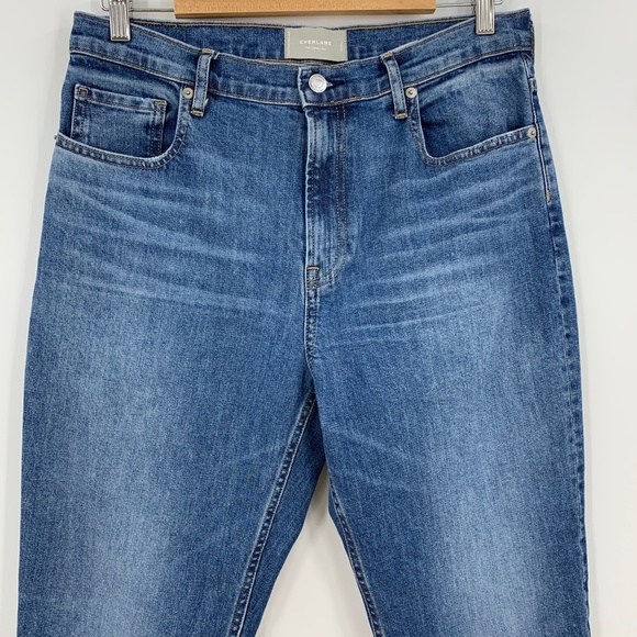 Everlane The Cheeky Jean Crop Ankle Raw Hem Sz 31 - Picture 3 of 13
